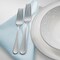 Lann's Linens Set of 144 Cloth Dinner Napkins, 17-inch Polyester Napkins, Washable and Reusable Fabric for Weddings, Hotels, Restaurants